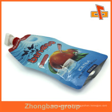 OEM resealable plastic liquid soap bag 200ml